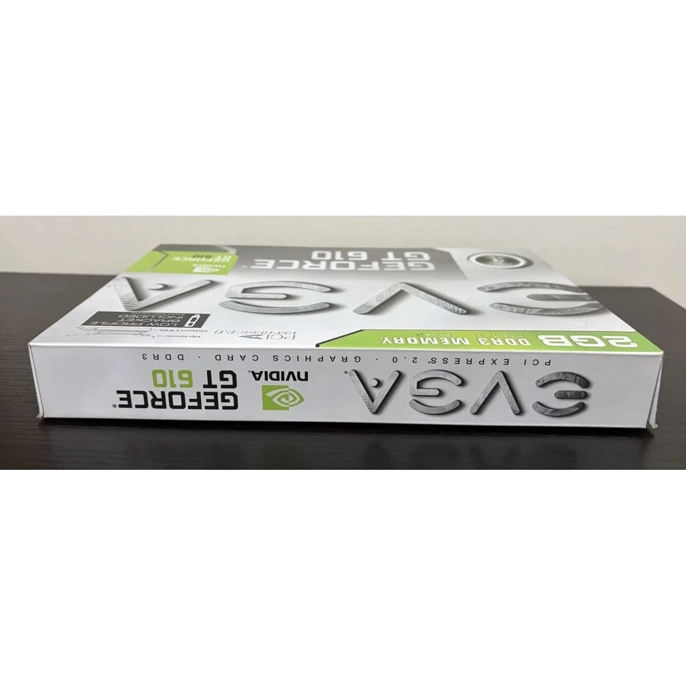 NEW EVGA Nvidia GeForce GT 610 Graphics Card (02GP32619KR) 2GB DDR3 Unsealed
